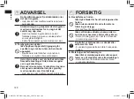 Preview for 180 page of Panasonic ER-GB37 Operating Instructions Manual