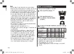 Preview for 184 page of Panasonic ER-GB37 Operating Instructions Manual