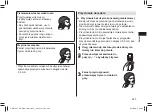 Preview for 223 page of Panasonic ER-GB37 Operating Instructions Manual