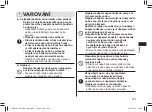 Preview for 235 page of Panasonic ER-GB37 Operating Instructions Manual