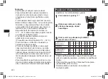 Preview for 240 page of Panasonic ER-GB37 Operating Instructions Manual