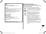 Preview for 323 page of Panasonic ER-GB37 Operating Instructions Manual