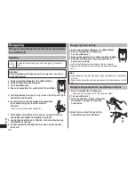 Preview for 47 page of Panasonic ER?GC20 Operating Instructions Manual