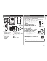 Preview for 50 page of Panasonic ER?GC20 Operating Instructions Manual