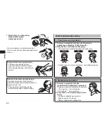 Preview for 61 page of Panasonic ER?GC20 Operating Instructions Manual