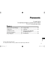 Preview for 77 page of Panasonic ER-GP22 Operating Instructions Manual