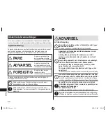 Preview for 80 page of Panasonic ER-GP22 Operating Instructions Manual