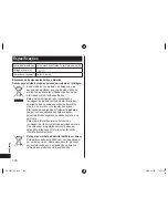 Preview for 100 page of Panasonic ER-GP22 Operating Instructions Manual