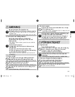 Preview for 117 page of Panasonic ER-GP22 Operating Instructions Manual