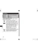 Preview for 160 page of Panasonic ER-GP22 Operating Instructions Manual