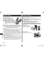 Preview for 168 page of Panasonic ER-GP22 Operating Instructions Manual