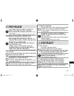 Preview for 177 page of Panasonic ER-GP22 Operating Instructions Manual