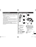 Preview for 191 page of Panasonic ER-GP22 Operating Instructions Manual