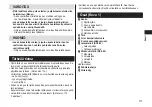 Preview for 111 page of Panasonic ER-GP23 Operating Instructions Manual