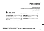 Preview for 147 page of Panasonic ER-GP23 Operating Instructions Manual