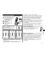 Preview for 57 page of Panasonic ER-GP80 Operating Instructions Manual