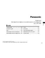 Preview for 123 page of Panasonic ER-GP80 Operating Instructions Manual