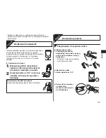 Preview for 63 page of Panasonic ER1511 Operating Instructions Manual