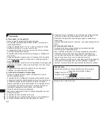 Preview for 44 page of Panasonic ER2201 Operating Instructions Manual