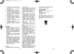 Preview for 17 page of Panasonic ER221 Operating Instructions Manual