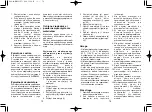 Preview for 38 page of Panasonic ER221 Operating Instructions Manual