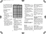 Preview for 42 page of Panasonic ER221 Operating Instructions Manual