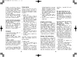 Preview for 43 page of Panasonic ER221 Operating Instructions Manual