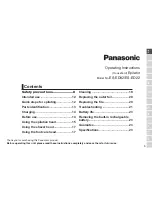 Preview for 5 page of Panasonic ES-ED22 Operating Instructions Manual