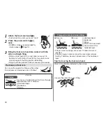 Preview for 18 page of Panasonic ES-ED22 Operating Instructions Manual