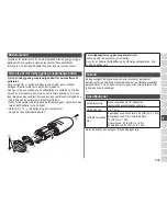 Preview for 209 page of Panasonic ES-ED22 Operating Instructions Manual