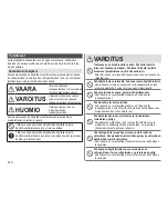 Preview for 214 page of Panasonic ES-ED22 Operating Instructions Manual