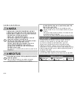 Preview for 218 page of Panasonic ES-ED22 Operating Instructions Manual