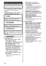 Preview for 181 page of Panasonic ES-EY70A-G503 Operating Instructions Manual