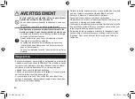 Preview for 60 page of Panasonic ES?LV95 Operating Instructions Manual