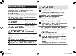 Preview for 198 page of Panasonic ES?LV95 Operating Instructions Manual