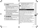 Preview for 223 page of Panasonic ES?LV95 Operating Instructions Manual