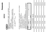 Preview for 21 page of Panasonic ES-RP30 Operating Instructions Manual