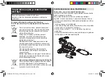 Preview for 180 page of Panasonic ES-SL33 Operating Instructions Manual