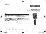 Panasonic es-st29 Operating Instructions Manual preview