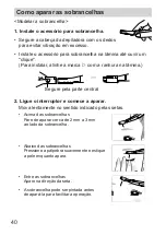 Preview for 40 page of Panasonic ES-WF61 Operating Instructions Manual