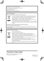 Preview for 12 page of Panasonic ET-DLE170 Operating Instructions Manual