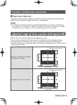 Preview for 9 page of Panasonic ET-ELW22 Operating Instructions Manual