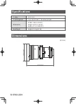 Preview for 10 page of Panasonic ET-ELW22 Operating Instructions Manual