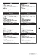 Preview for 17 page of Panasonic ET-EMS650 Operating Instructions Manual