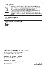 Preview for 20 page of Panasonic ET-EMS650 Operating Instructions Manual