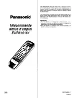 Preview for 5 page of Panasonic EUR646464 How To Use Manual