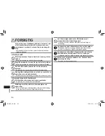 Preview for 116 page of Panasonic EW-DL83 Operating Instructions Manual