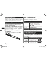 Preview for 216 page of Panasonic EW-DL83 Operating Instructions Manual