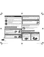 Preview for 284 page of Panasonic EW-DL83 Operating Instructions Manual