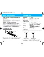 Preview for 28 page of Panasonic EW1012 Operating Instructions Manual